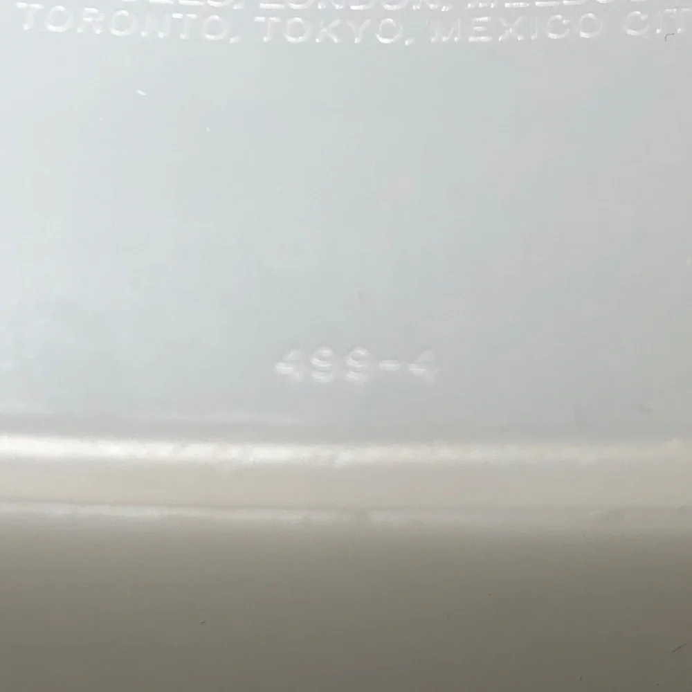 Vintage Tupperware Stor N Pour Jr Cereal Container #499-4 Lid 509-2 Sheer USA